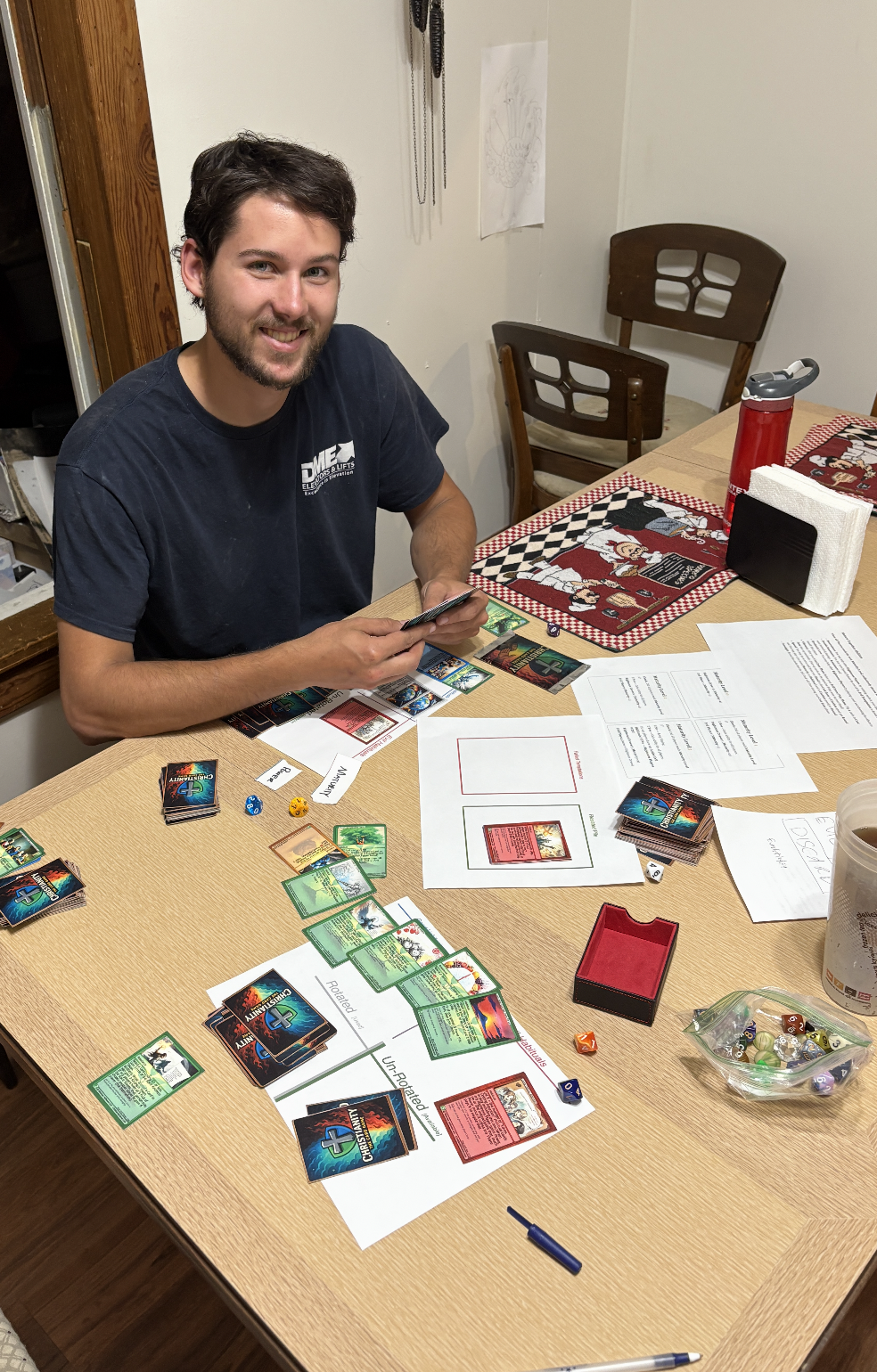 Card art in detail view